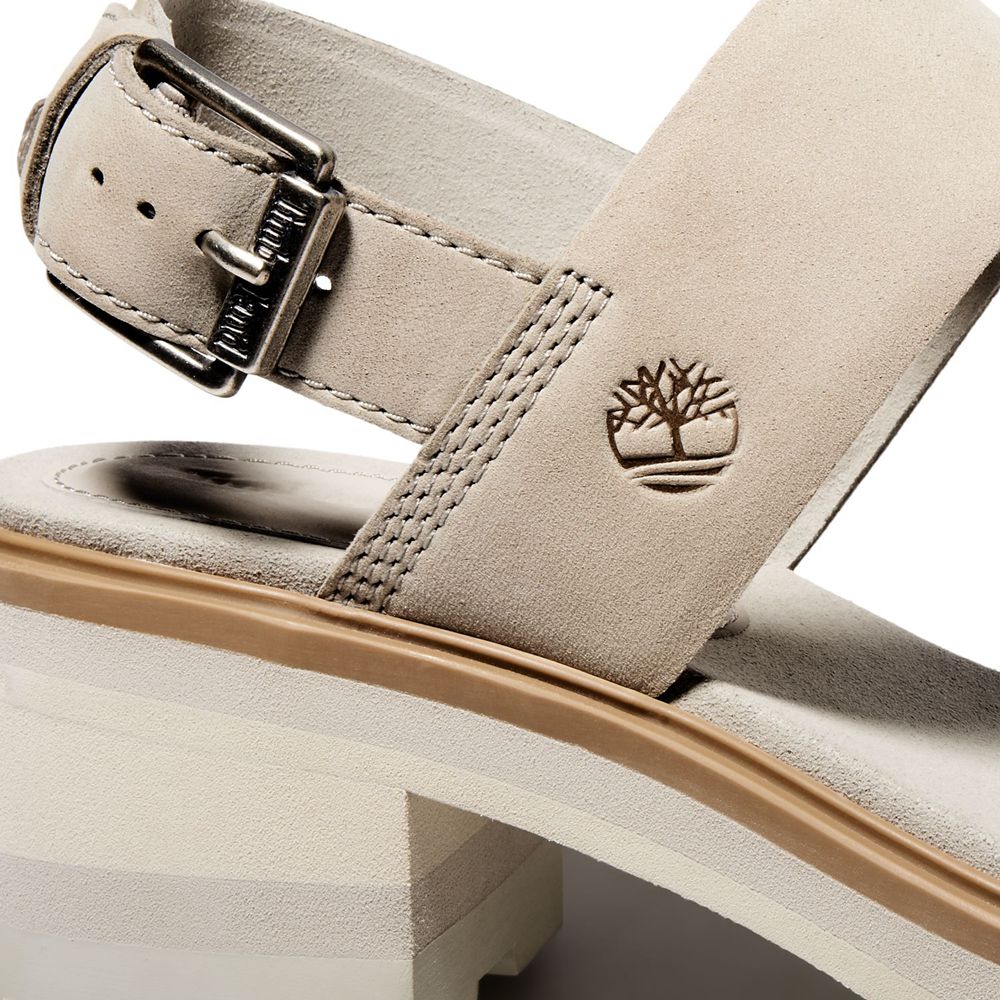 Sandálias Feminino - Timberland Violet Marsh Strap - OSTUB6748 - Branco